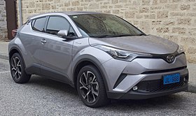 2017 Toyota C-HR (NGX10R) Koba 2WD hatchback (2018-08-06) 01.jpg